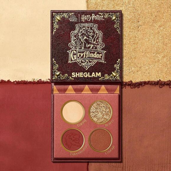 Harry Potter Gryffindor House Eyeshadow Palette Sheglam - Picture 7 of 7